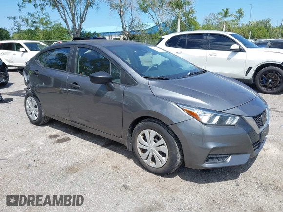 2021 Nissan Versa S with VIN 3N1CN8DV7ML811678, listed as a IAAI auction lot 42032397 with 21,089 mi miles and . Bid and sale history available at DreamBid. Image 1.