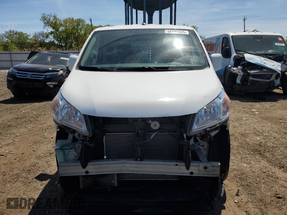 2021 Nissan NV200 S with VIN 3N6CM0KNXMK707399, listed as a Copart auction lot 56585605 with 51,484 mi miles and Salvage title. Bid and sale history available at DreamBid. Image 5.