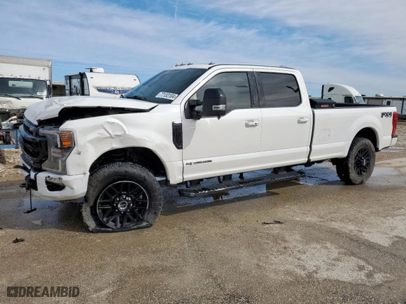 2022 Ford Super Duty F-350 SRW XL with VIN 1FT8W3BT3NEF40169, listed as a Copart auction lot 77132104 with 57,297 mi miles and Clean Title. Bid and sale history available at carsss.com. Image 1.