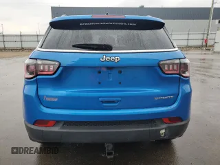 2021 Jeep Compass Sport with VIN 3C4NJCAB3MT598775, listed as a Copart auction lot 57659685 with 39,444 mi miles and Clean title. Bid and sale history available at DreamBid. Image 6.