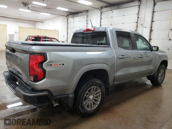 2023 Chevrolet Colorado 4WD LT с VIN 1GCPTCEK4P1170173, выставлен на аукционе Copart как лот 57865595 с пробегом 106 669 миль миль и Чистый • Clean title. История ставок и продаж доступна на DreamBid. Изображение 3.