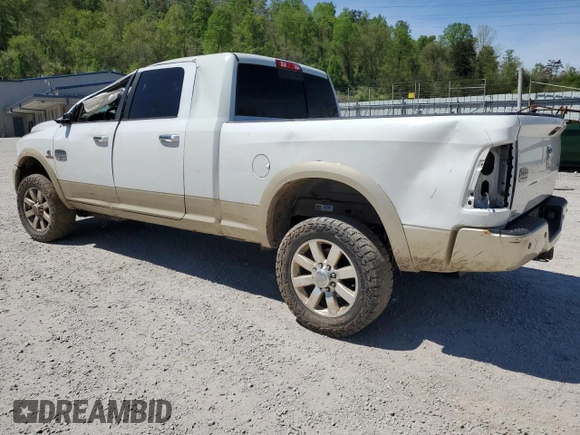 2014 Ram 2500 Longhorn with VIN 3C6UR5PL7EG289778, listed as a Copart auction lot 51343434 with 170,958 mi miles and Salvage Title. Bid and sale history available at carsss.com. Image 2.