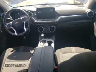 2023 Chevrolet Blazer LT с VIN 3GNKBHR49PS140971, выставлен на аукционе Copart как лот 53527345 с пробегом 18 592 миль миль и Списание • Salvage title. История ставок и продаж доступна на DreamBid. Изображение 8.