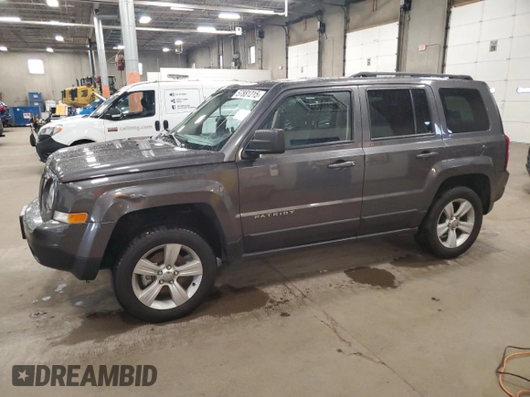 2016 Jeep Patriot High Altitude with VIN 1C4NJRFB5GD697474, listed as a Copart auction lot 57881215 with 152,127 mi miles and Salvage title. Bid and sale history available at DreamBid. Image 1.