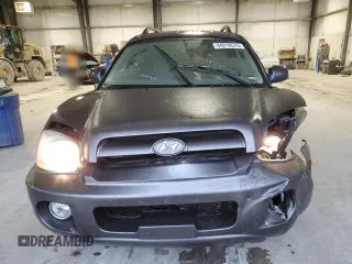2006 Hyundai Santa Fe GLS with VIN KM8SC13D16U105454, listed as a Copart auction lot 44218575 with 118,579 mi miles and Clean Title. Bid and sale history available at carsss.com. Image 5.