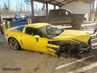 2007 Chevrolet Corvette Z06 with VIN 1G1YY26E275125565, listed as a IAAI auction lot 41459059 with 1 mi miles. Bid and sale history available at carsss.com. Image 14.