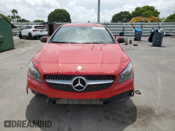 2018 Mercedes-Benz CLA 250 with VIN WDDSJ4EB7JN600225, listed as a Copart auction lot 65221515 with 145,422 mi miles and Clean title. Bid and sale history available at DreamBid. Image 5.