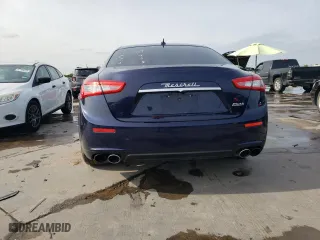 2015 Maserati Ghibli with VIN ZAM57XSA6F1146076, listed as a Copart auction lot 52474303 with 82,575 mi miles. Bid and sale history available at carsss.com. Image 6.