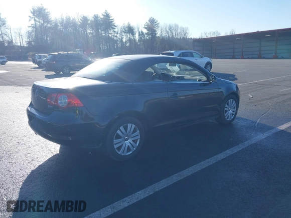 2007 Volkswagen Eos 2.0T with VIN WVWBA71F27V042278, listed as a IAAI auction lot 41768299 with 208,346 mi miles and . Bid and sale history available at DreamBid. Image 4.