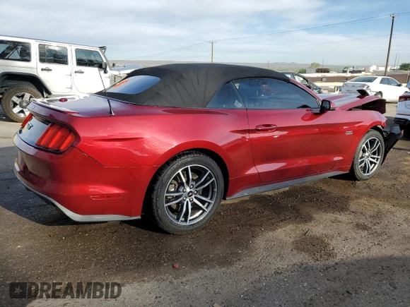 2017 Ford Mustang GT Premium z VIN 1FATP8FF6H5248079, wystawiony jako Copart lot #55159055 z przebiegiem 73 971 mil mil oraz Szkoda całkowita • Salvage title. Historia ofert i sprzedaży dostępna na DreamBid. Obrazek 3.