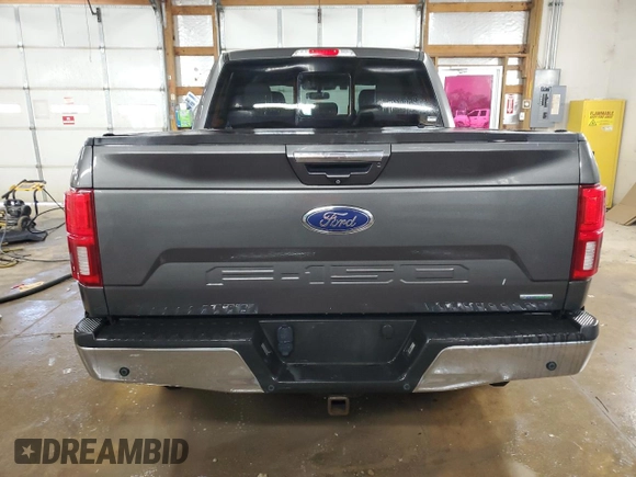 2018 Ford F-150 XL with VIN 1FTEW1EG0JKD86974, listed as a Copart auction lot 53945485 with 141,641 mi miles and Clean Title. Bid and sale history available at DreamBid. Image 6.
