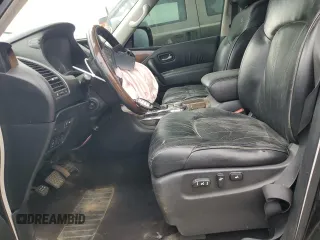 2011 Infiniti QX56 7-passenger with VIN JN8AZ2NE7B9006858, listed as a Copart auction lot 72564294 with 207,325 mi miles and Salvage Title. Bid and sale history available at carsss.com. Image 7.