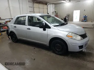2009 Nissan Versa 1.6 with VIN 3N1CC11E49L422408, listed as a Copart auction lot 55093745 with 169,189 mi miles and Salvage title. Bid and sale history available at DreamBid. Image 4.