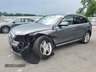 2016 Audi Q5 Premium Plus with VIN WA1L2AFP9GA133789, listed as a Copart auction lot 58115605 with 92,651 mi miles and Salvage title. Bid and sale history available at DreamBid. Image 1.