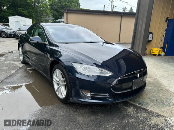 2014 Tesla Model S 60 with VIN 5YJSA1H14EFP41320, listed as a Copart auction lot 61816795 with 176,055 mi miles and Clean title. Bid and sale history available at DreamBid. Image 1.