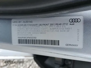 2015 Audi A6 Premium z VIN WAUFFAFC3FN033793, wystawiony jako Copart lot #59886835 z przebiegiem 127 361 mil mil oraz Czysty tytuł • Clean title. Historia ofert i sprzedaży dostępna na DreamBid. Obrazek 12.