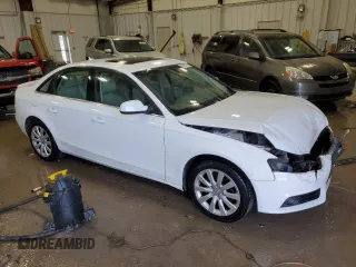 2012 Audi A4 Premium with VIN WAUDFAFL9CA116509, listed as a Copart auction lot 87461174 with 104,326 mi miles and Non Repairable. Bid and sale history available at carsss.com. Image 4.