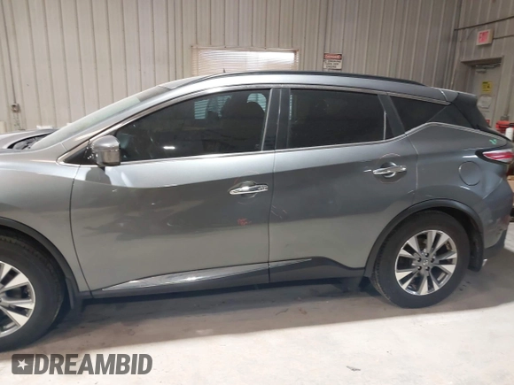 2016 Nissan Murano SL z VIN 5N1AZ2MH5GN125297, wystawiony jako IAAI lot #41973437 z przebiegiem 76 391 mil mil oraz . Historia ofert i sprzedaży dostępna na DreamBid. Obrazek 15.