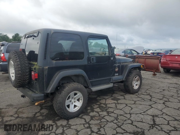 2000 Jeep Wrangler Sahara with VIN 1J4FA59S5YP761127, listed as a Copart auction lot 65247225 with 174,274 mi miles and Clean title. Bid and sale history available at DreamBid. Image 3.