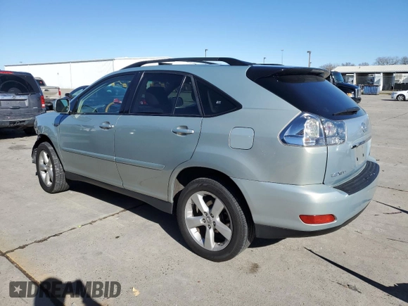 2007 Lexus RX 350 with VIN JTJHK31U672022743, listed as a Copart auction lot 43862405 with 109,610 mi miles and Salvage Title. Bid and sale history available at DreamBid. Image 2.