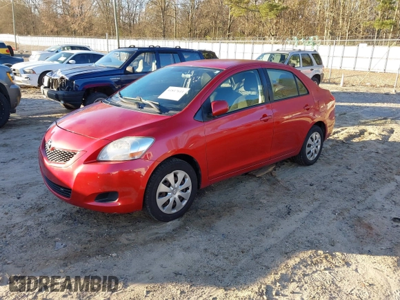 2012 Toyota Yaris with VIN JTDBT4K37CL032171, listed as a IAAI auction lot 41817611 with 196,574 mi miles and . Bid and sale history available at DreamBid. Image 2.