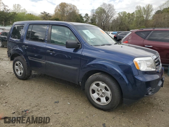 2015 Honda Pilot LX with VIN 5FNYF4H2XFB074714, listed as a Copart auction lot 52794065 with 144,626 mi miles and Salvage Title. Bid and sale history available at carsss.com. Image 4.