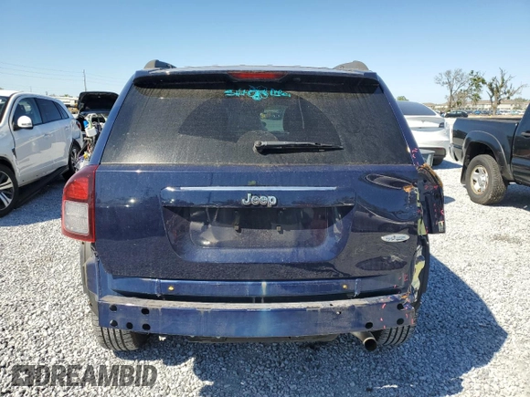 2015 Jeep Compass High Altitude Edition with VIN 1C4NJCEA7FD296139, listed as a Copart auction lot 50287945 with 65,900 mi miles and Salvage Title. Bid and sale history available at carsss.com. Image 6.