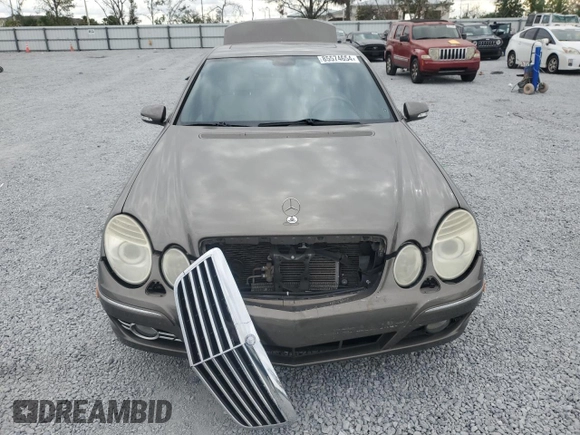 2008 Mercedes-Benz E-Class Sport 5.5L with VIN WDBUF72X48B283181, listed as a Copart auction lot 85574654 with 135,542 mi miles and Salvage Title. Bid and sale history available at carsss.com. Image 5.