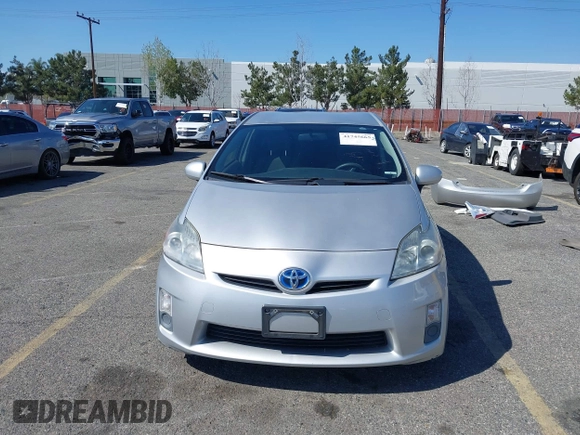 2011 Toyota Prius I with VIN JTDKN3DU3B0283148, listed as a IAAI auction lot 41745665 with 166,688 mi miles. Bid and sale history available at carsss.com. Image 13.