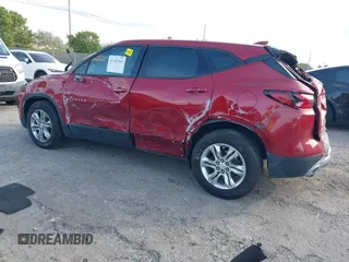 2019 Chevrolet Blazer z VIN 3GNKBBRA3KS688170, wystawiony jako IAAI lot #41192503 z przebiegiem 48 022 mil mil oraz . Historia ofert i sprzedaży dostępna na DreamBid. Obrazek 3.
