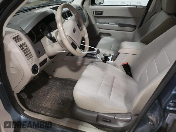 2011 Ford Escape Hybrid with VIN 1FMCU5K36BKB75605, listed as a Copart auction lot 47722395 with 62,661 mi miles and Salvage title. Bid and sale history available at DreamBid. Image 7.