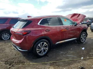2021 Buick Envision Essence with VIN LRBFZNR40MD098804, listed as a Copart auction lot 50334565 with Not Provided miles and Salvage Title. Bid and sale history available at carsss.com. Image 3.