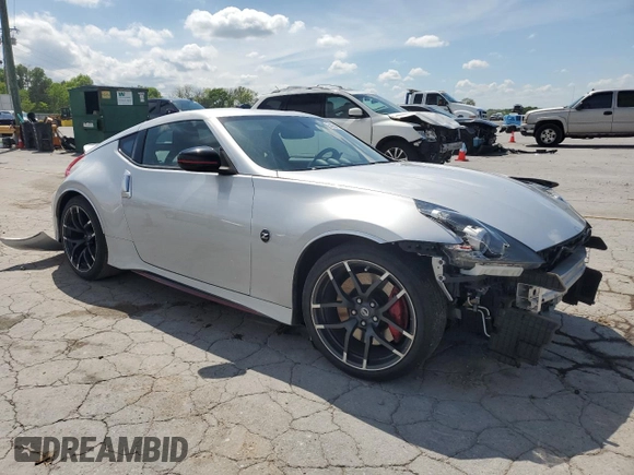 2016 Nissan 370Z Nismo with VIN JN1AZ4EH2GM931881, listed as a Copart auction lot 54264675 with 66,888 mi miles and Salvage Title. Bid and sale history available at DreamBid. Image 4.