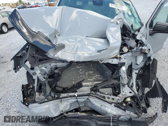 2024 Chevrolet Silverado 1500 Custom with VIN 3GCPABEK9RG126822, listed as a Copart auction lot 51183435 with Not Provided miles and Non Repairable. Bid and sale history available at DreamBid. Image 11.
