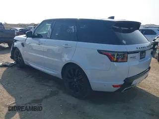 2019 Land Rover Range Rover Sport Dynamic with VIN SALWR2RE5KA858595, listed as a IAAI auction lot 41512054 with 72,426 mi miles. Bid and sale history available at carsss.com. Image 3.