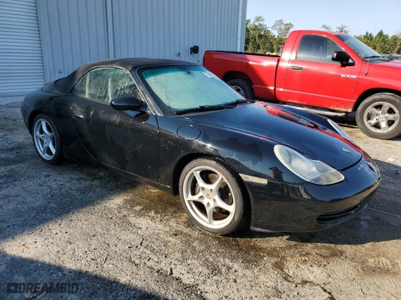 2000 Porsche 911 Carrera with VIN WP0CA2997YS654288, listed as a Copart auction lot 75866254 with 90,022 mi miles and Salvage Title. Bid and sale history available at carsss.com. Image 4.