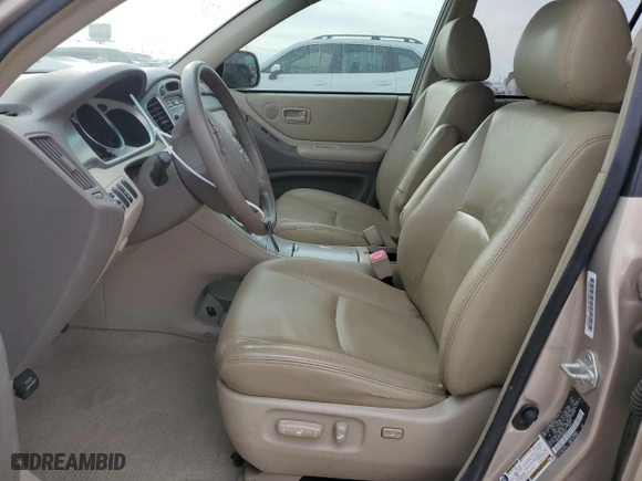 2004 Toyota Highlander with VIN JTEDP21A140024017, listed as a Copart auction lot 48247795 with 120,587 mi miles and Salvage Title. Bid and sale history available at carsss.com. Image 7.