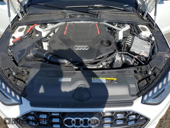 2021 Audi S4 Premium Plus with VIN WAUB4AF49MA014683, listed as a Copart auction lot 71065264 with 8,540 mi miles and Salvage Title. Bid and sale history available at carsss.com. Image 12.
