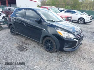 2024 Mitsubishi Mirage Black Edition with VIN ML32AWHJ0RH004427, listed as a IAAI auction lot 42169539 with 21,533 mi miles and . Bid and sale history available at DreamBid. Image 1.