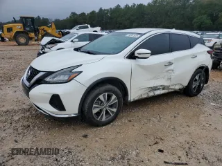 2019 Nissan Murano S with VIN 5N1AZ2MJXKN146321, listed as a Copart auction lot 44247935 with 81,368 mi miles and Salvage Title. Bid and sale history available at carsss.com. Image 1.