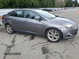 2013 Ford Focus Titanium with VIN 1FADP3J23DL209175, listed as a Copart auction lot 51594075 with 92,531 mi miles and Salvage Title. Bid and sale history available at carsss.com. Image 4.