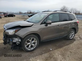 2018 Subaru Forester with VIN JF2SJEWC3JH553945, listed as a Copart auction lot 51825515 with 58,748 mi miles and Salvage title. Bid and sale history available at DreamBid. Image 1.