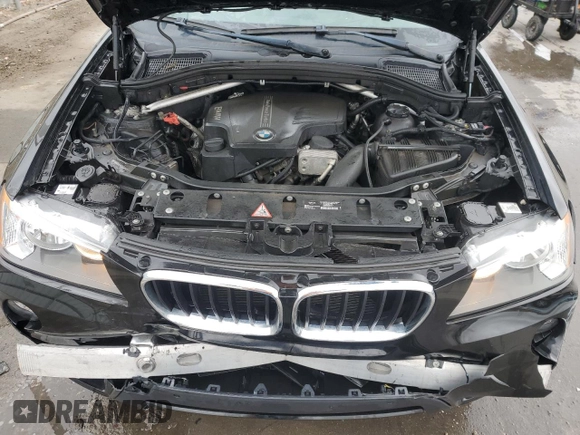 2013 BMW X3 xDrive28i with VIN 5UXWX9C50D0A14411, listed as a Copart auction lot 48169035 with 102,176 mi miles and Salvage Title. Bid and sale history available at carsss.com. Image 12.