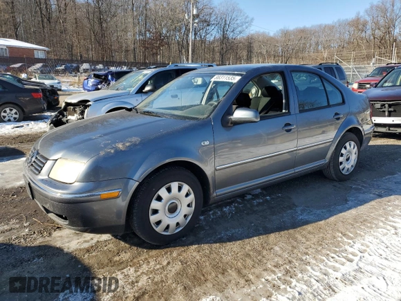 2005 Volkswagen Jetta GL with VIN 3VWRK69M85M025000, listed as a Copart auction lot 88311535 with 123,144 mi miles and Salvage title. Bid and sale history available at DreamBid. Image 1.