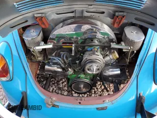 1969 Volkswagen Beetle with VIN 119871528, listed as a Copart auction lot 47046105 with 43,727 mi miles and Clean Title. Bid and sale history available at DreamBid. Image 11.