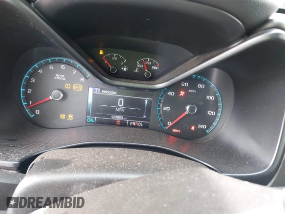 2017 GMC Canyon 2WD SLE with VIN 1GTG5CEN5H1278002, listed as a IAAI auction lot 41077353 with 123,893 mi miles. Bid and sale history available at carsss.com. Image 7.