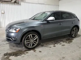 2015 Audi SQ5 Premium Plus with VIN WA1CGAFP2FA037907, listed as a Copart auction lot 44563475 with 110,120 mi miles and Clean Title. Bid and sale history available at carsss.com. Image 1.