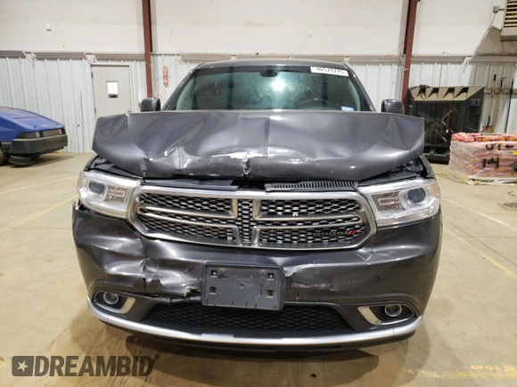 2019 Dodge Durango SXT Plus with VIN 1C4RDHAG8KC604712, listed as a Copart auction lot 46579725 with 123,243 mi miles and Salvage Title. Bid and sale history available at DreamBid. Image 5.
