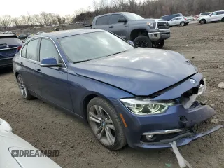 2017 BMW 3 Series 340i xDrive with VIN WBA8B7C54HK704017, listed as a Copart auction lot 88069165 with 78,810 mi miles and Salvage Title. Bid and sale history available at carsss.com. Image 4.