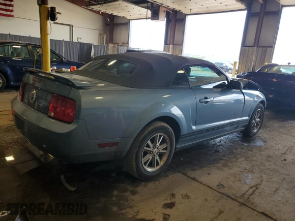 2005 Ford Mustang Deluxe с VIN 1ZVFT84N655243325, выставлен на аукционе Copart как лот 62037365 с пробегом 146 168 миль миль и Списание • Salvage title. История ставок и продаж доступна на DreamBid. Изображение 3.